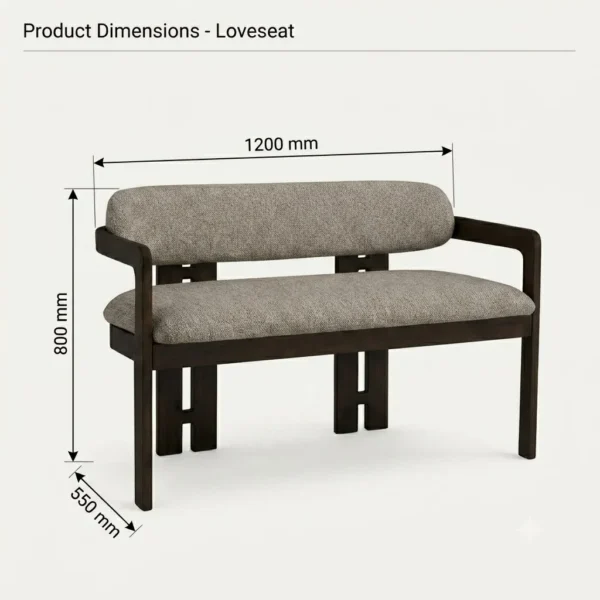 Three-legged sofa chair